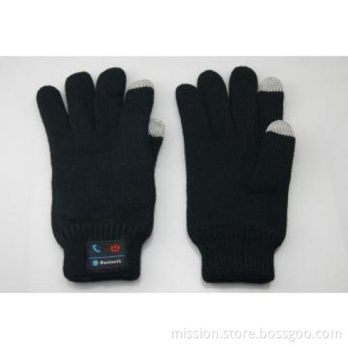 Winter bluetooth touch-screen glove glove with bluetooth speaker for p